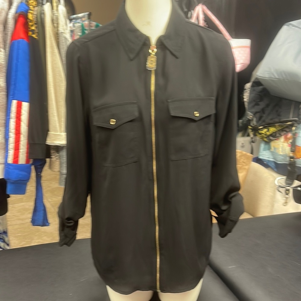 Zip up Michael kors shirt